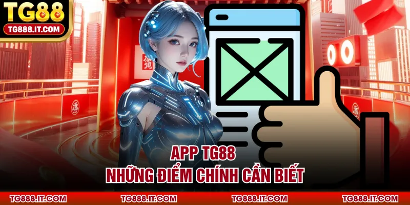 App TG88 -  Những điểm chính cần biết